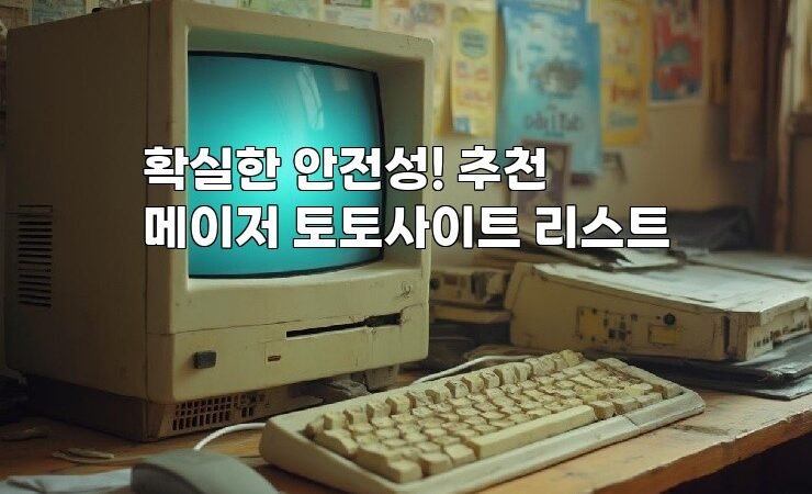 확실한 안전성! 추천 메이저 토토사이트 리스트