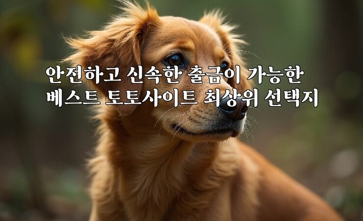 안전하고 신속한 출금이 가능한 베스트 토토사이트 최상위 선택지