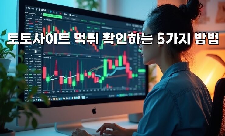토토사이트 먹튀 확인하는 5가지 방법