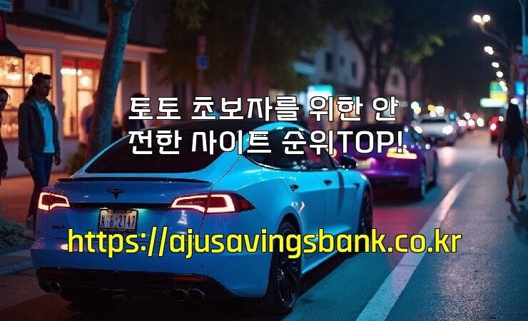 토토 초보자를 위한 안전한 사이트 순위TOP!