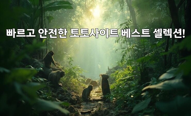 빠르고 안전한 토토사이트 베스트 셀렉션!