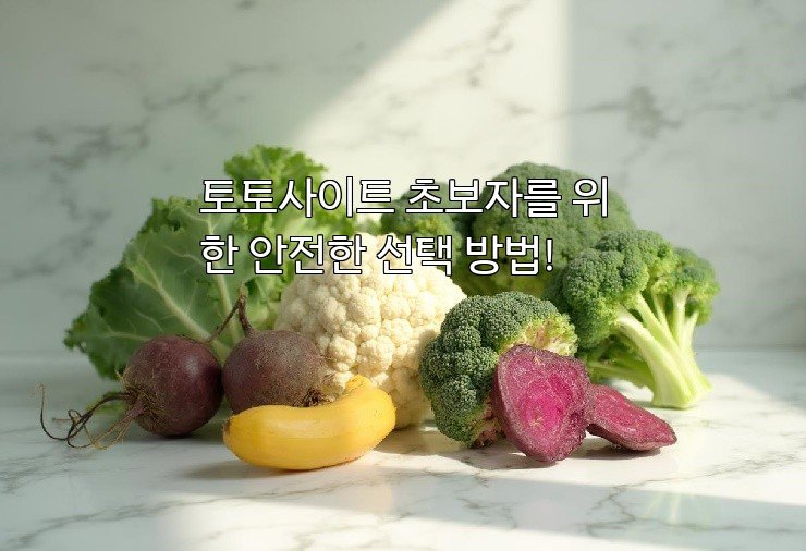 토토사이트 초보자를 위한 안전한 선택 방법!