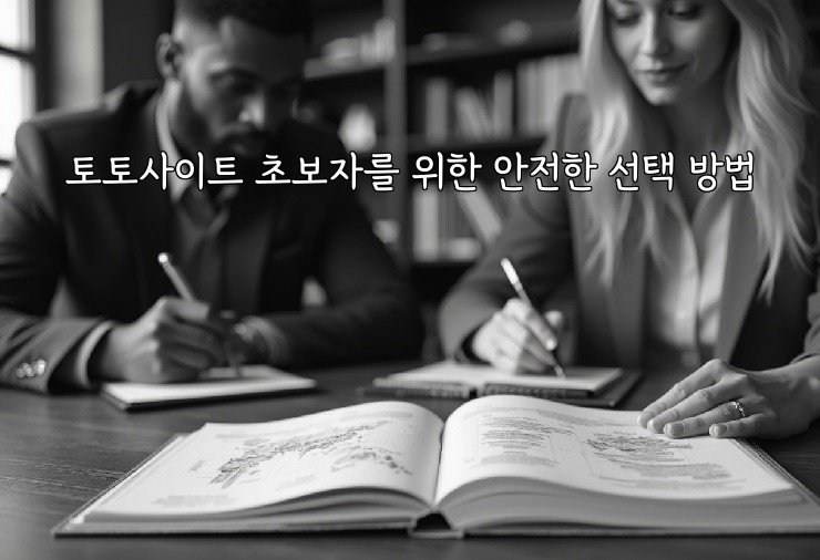 토토사이트 초보자를 위한 안전한 선택 방법