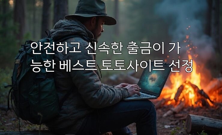 안전하고 신속한 출금이 가능한 베스트 토토사이트 선정