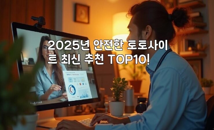 2025년 안전한 토토사이트 최신 추천 TOP10!