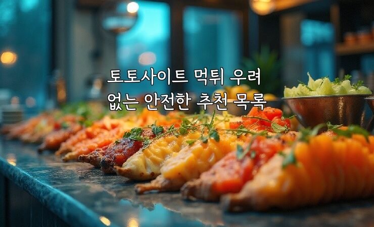 토토사이트 먹튀 우려 없는 안전한 추천 목록