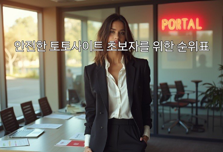 안전한 토토사이트 초보자를 위한 순위표