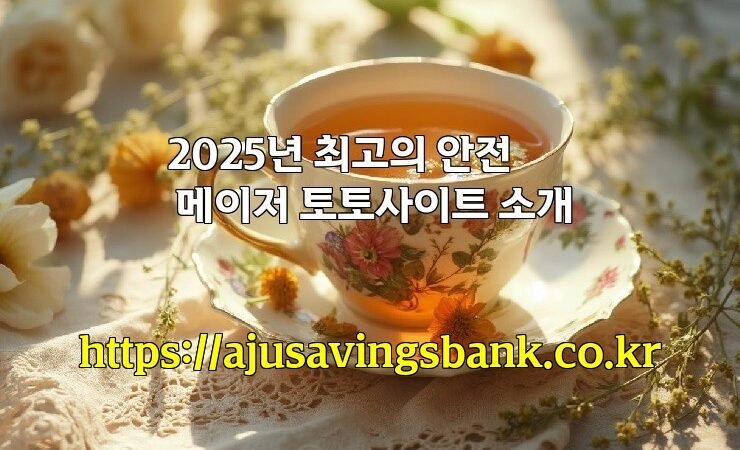 2025년 최고의 안전 메이저 토토사이트 소개