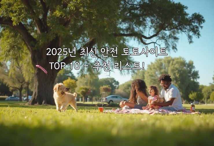 2025년 최신 안전 토토사이트 TOP 10 – 추천 리스트!