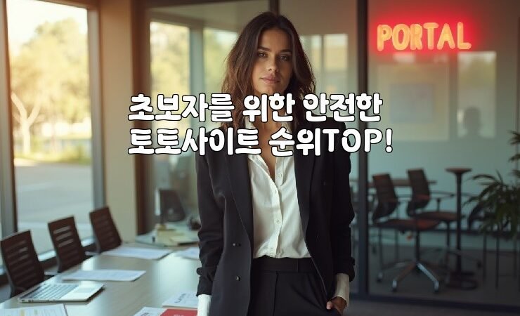 초보자를 위한 안전한 토토사이트 순위TOP!