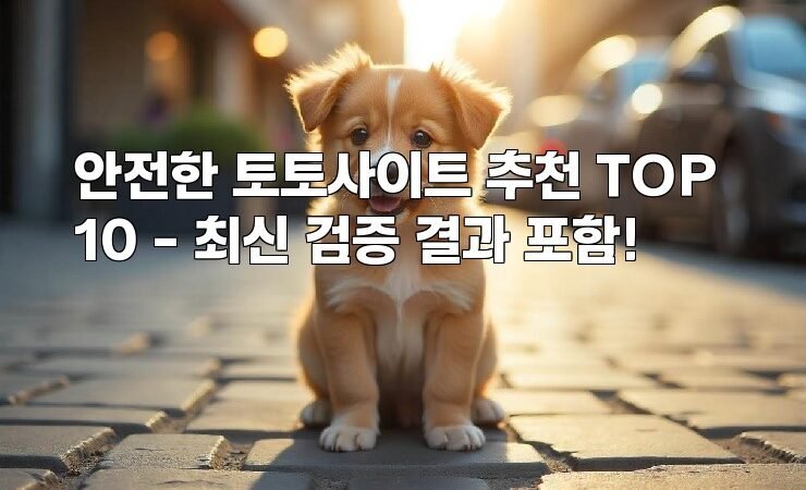 안전한 토토사이트 추천 TOP 10 – 최신 검증 결과 포함!