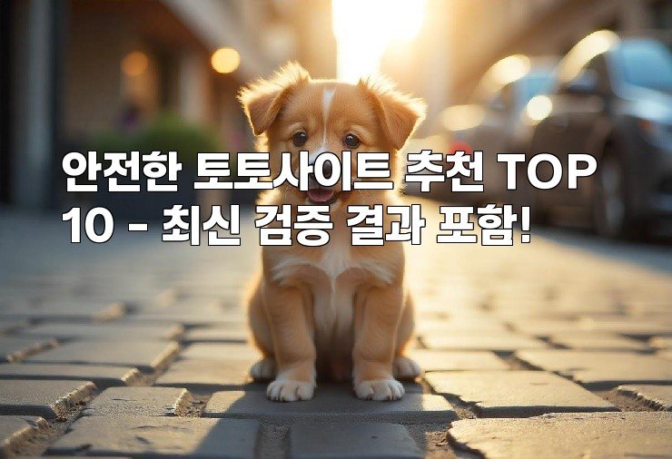 안전한 토토사이트 추천 TOP 10 - 최신 검증 결과 포함!