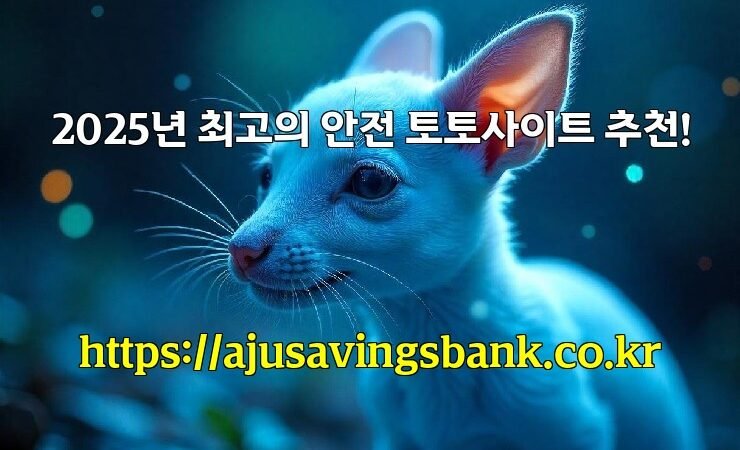 2025년 최고의 안전 토토사이트 추천!