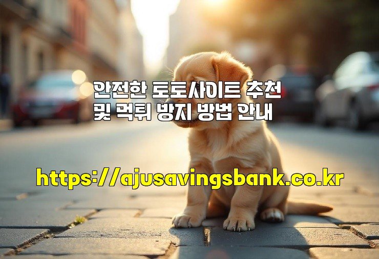 안전한 토토사이트 추천 및 먹튀 방지 방법 안내