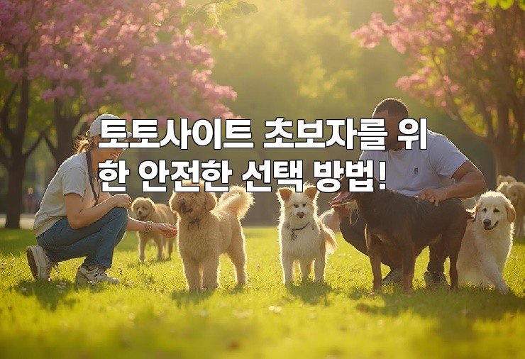 토토사이트 초보자를 위한 안전한 선택 방법!