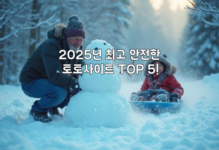 2025년 최고 안전한 토토사이트 TOP 5!