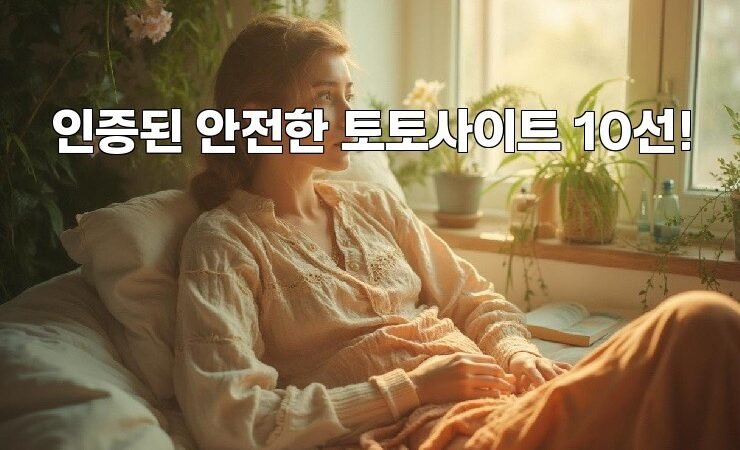 인증된 안전한 토토사이트 10선!