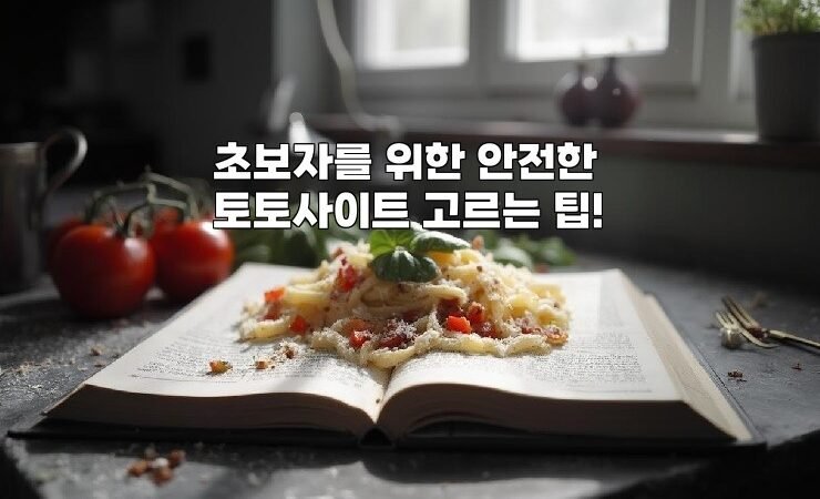 초보자를 위한 안전한 토토사이트 고르는 팁!