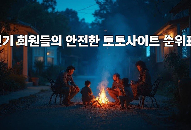 인기 회원들의 안전한 토토사이트 순위표!