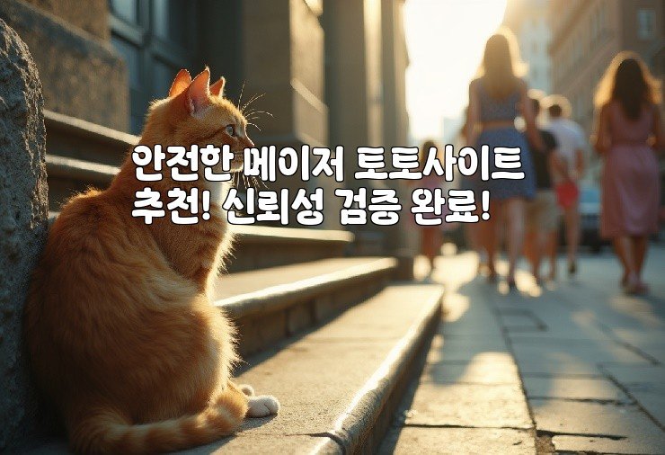 안전한 메이저 토토사이트 추천! 신뢰성 검증 완료!
