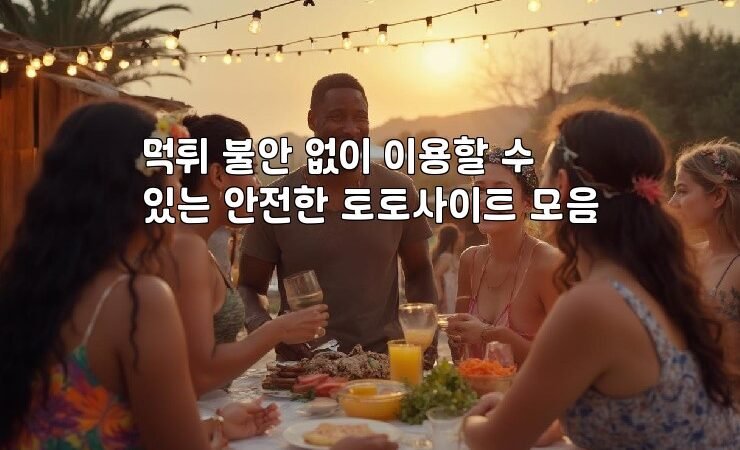 먹튀 불안 없이 이용할 수 있는 안전한 토토사이트 모음