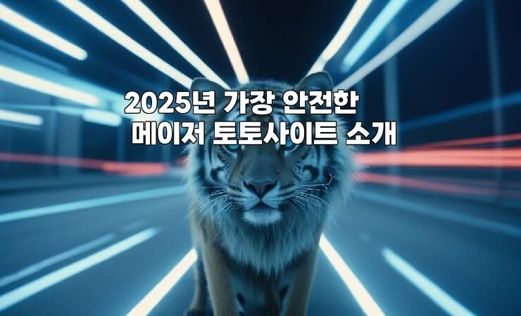 2025년 가장 안전한 메이저 토토사이트 소개