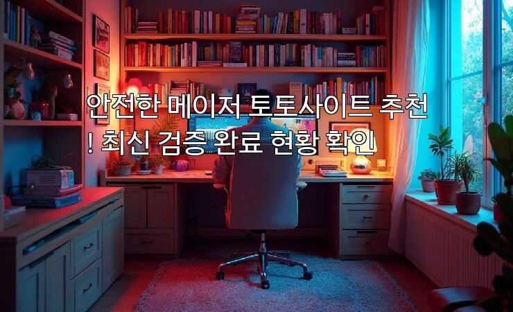 안전한 메이저 토토사이트 추천! 최신 검증 완료 현황 확인