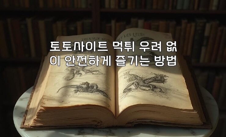 토토사이트 먹튀 우려 없이 안전하게 즐기는 방법