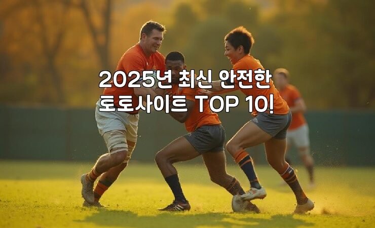 2025년 최신 안전한 토토사이트 TOP 10!