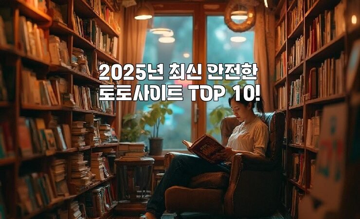 2025년 최신 안전한 토토사이트 TOP 10!