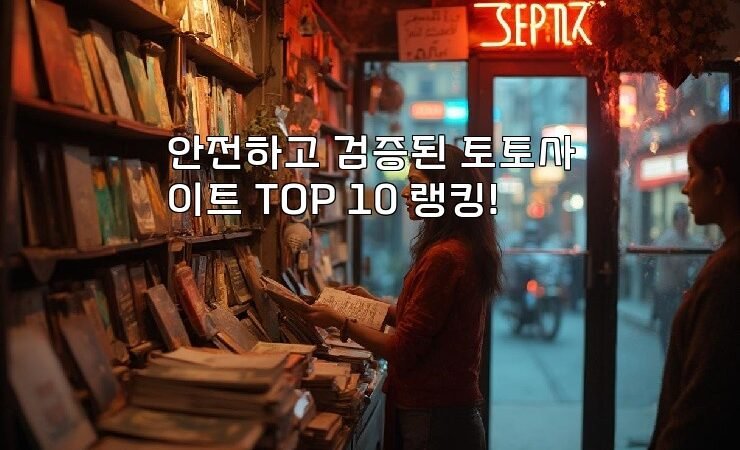 안전하고 검증된 토토사이트 TOP 10 랭킹!