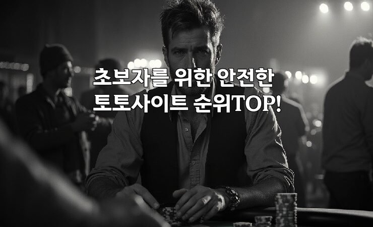 초보자를 위한 안전한 토토사이트 순위TOP!