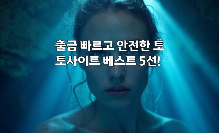 출금 빠르고 안전한 토토사이트 베스트 5선!