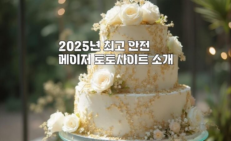 2025년 최고 안전 메이저 토토사이트 소개