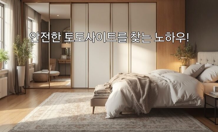 안전한 토토사이트를 찾는 노하우!