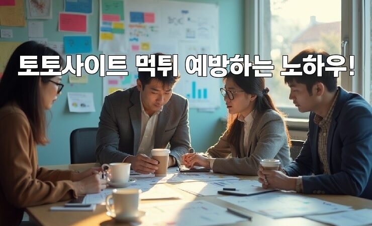 토토사이트 먹튀 예방하는 노하우!