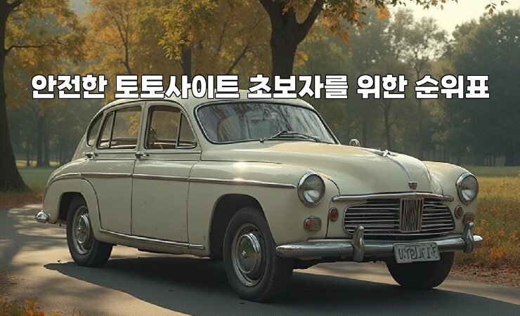 안전한 토토사이트 초보자를 위한 순위표