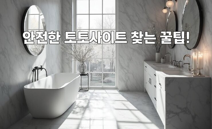 안전한 토토사이트 찾는 꿀팁!