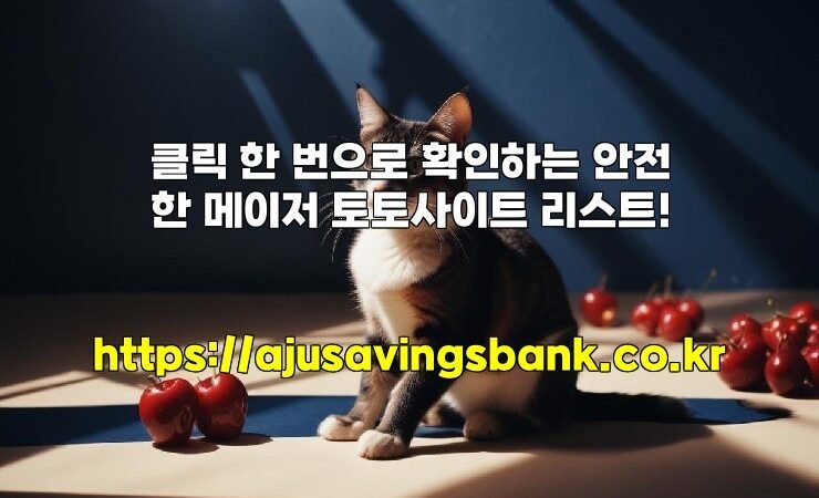 클릭 한 번으로 확인하는 안전한 메이저 토토사이트 리스트!