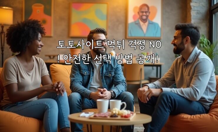 토토사이트 먹튀 걱정 NO! 안전한 선택 방법 공개!