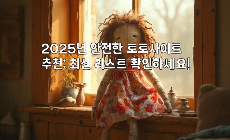 2025년 안전한 토토사이트 추천: 최신 리스트 확인하세요!