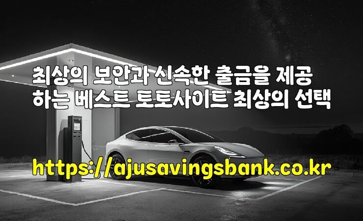 최상의 보안과 신속한 출금을 제공하는 베스트 토토사이트 최상의 선택