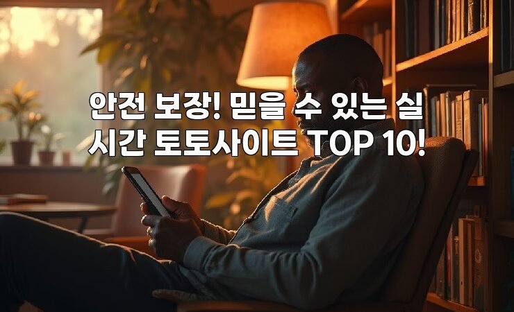 안전 보장! 믿을 수 있는 실시간 토토사이트 TOP 10!