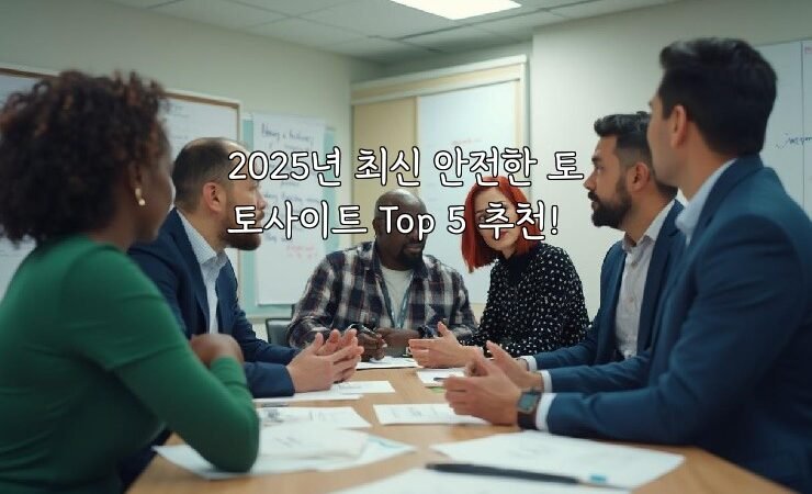 2025년 최신 안전한 토토사이트 Top 5 추천!