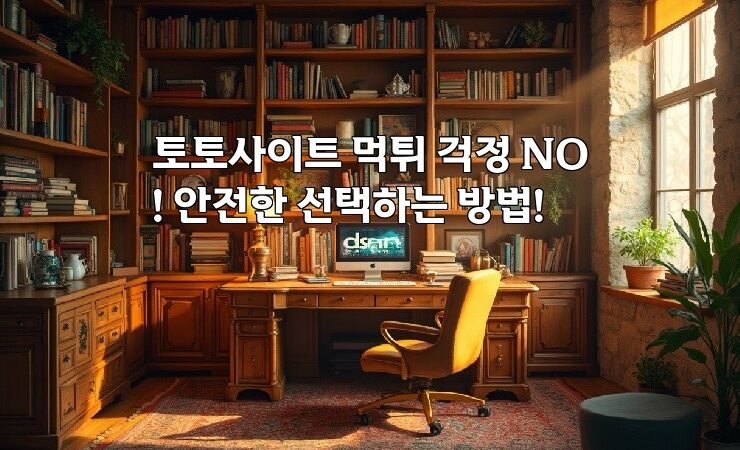 토토사이트 먹튀 걱정 NO! 안전한 선택하는 방법!