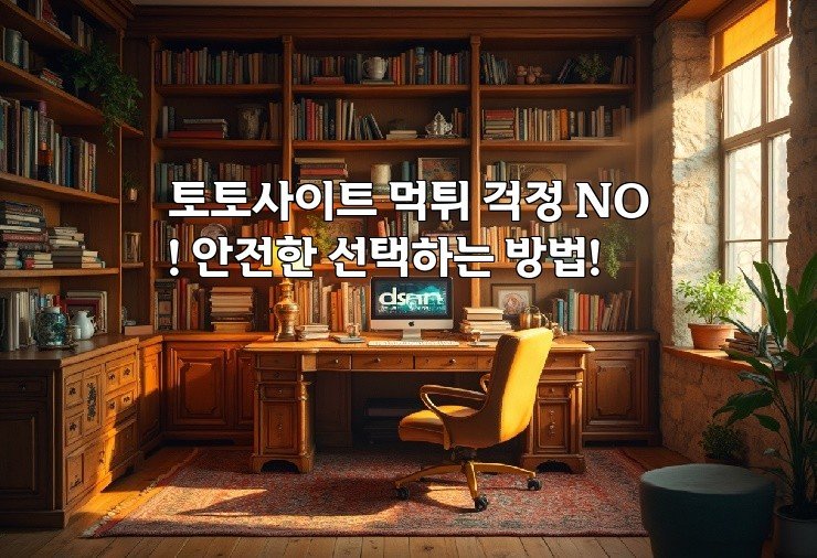 토토사이트 먹튀 걱정 NO! 안전한 선택하는 방법!