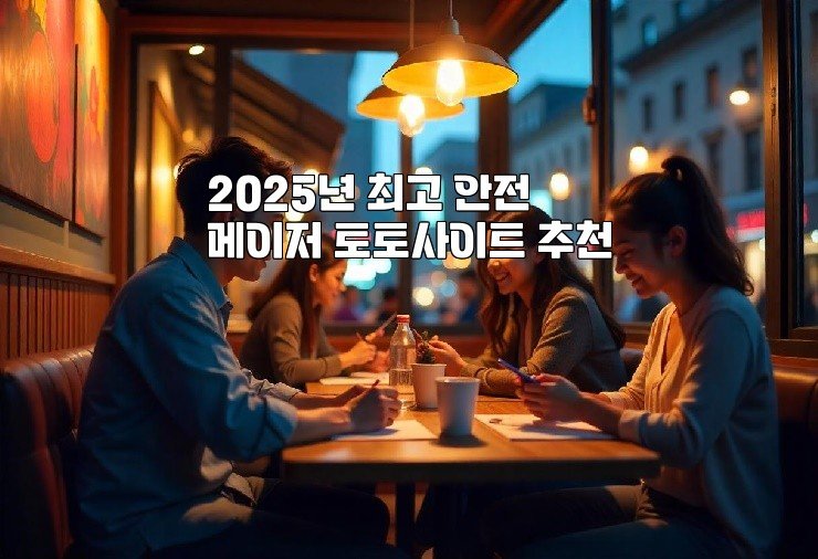 2025년 최고 안전 메이저 토토사이트 추천