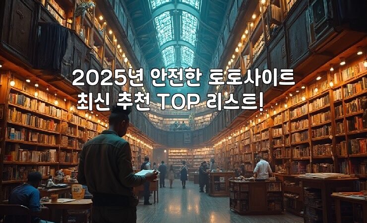 2025년 안전한 토토사이트 최신 추천 TOP 리스트!