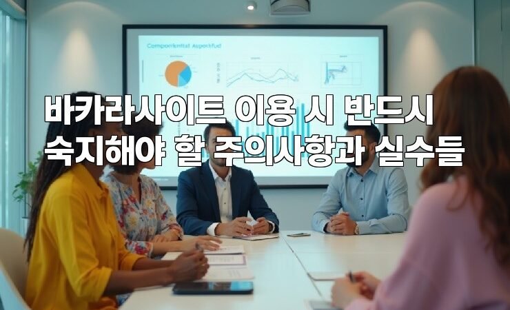 바카라사이트 이용 시 반드시 숙지해야 할 주의사항과 실수들