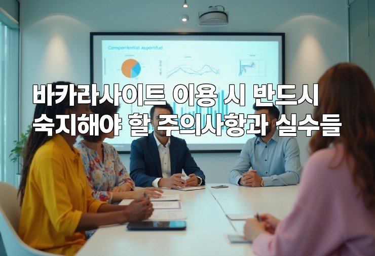 바카라사이트 이용 시 반드시 숙지해야 할 주의사항과 실수들